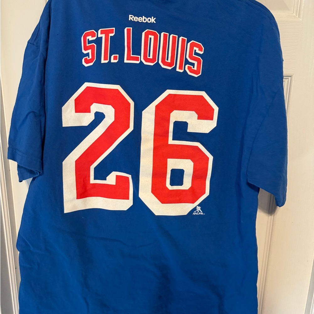 4/$20🎉Rangers St. Louis 2014 Stanley Cup Cotton Tee XL - Picture 3 of 4